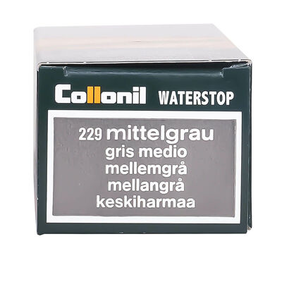 Collonil / Schuhcreme Grau Mittelgrau, Tube 75ml WATERSTOP COLOURS