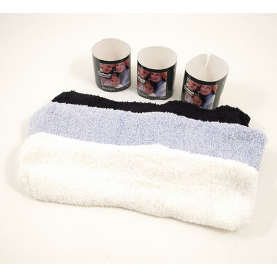 Collonil / 3x FLOCKIES - Kuschelsocken Flauschsocken Bettsocken Schlafsocken 3 Paar