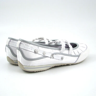 Replay / Ballerina Weiss &raquo;Flavour&laquo; Nylon/Leder