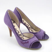 Replay Peeptoes &raquo;Lisa&laquo; Lila-Violett, Wildleder