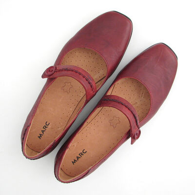MARC / Slipper Ballerina »Tami« Weinrot-Bordeaux