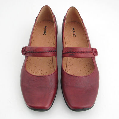 MARC / Slipper Ballerina »Tami« Weinrot-Bordeaux