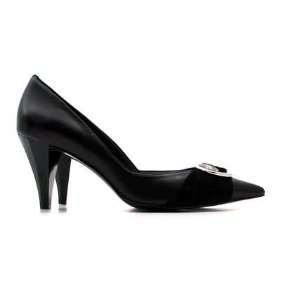 MISS SIXTY / Pumps &raquo;Gwen&laquo; Schwarz, Spitze Form