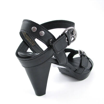 s.Oliver / Plateau-Sandalette Schwarz