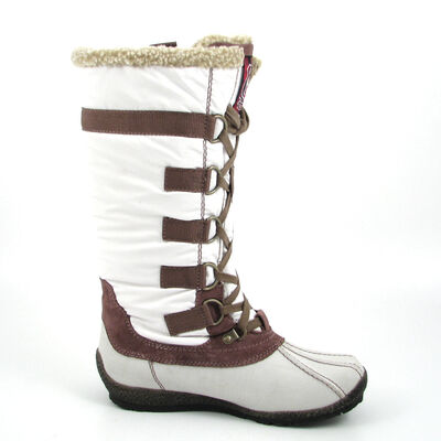 s.Oliver / Winterstiefel Weiss m. Teddyfutter