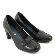 comma Pumps Schwarz, Leder - Damenpumps