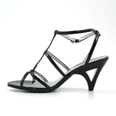 Marco Tozzi / Sandalette Schwarz-Lack