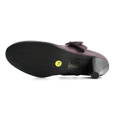 Andrea Conti / Spangenpumps Lila - Mary Jane Pumps Leder