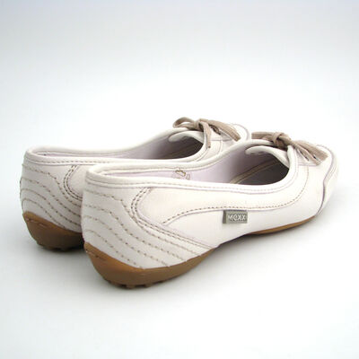 MEXX / Leder-Ballerina Weiss Mod. »UNIQUE«