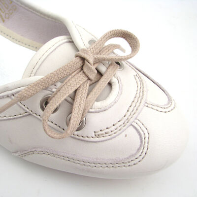 MEXX / Leder-Ballerina Weiss Mod. »UNIQUE«