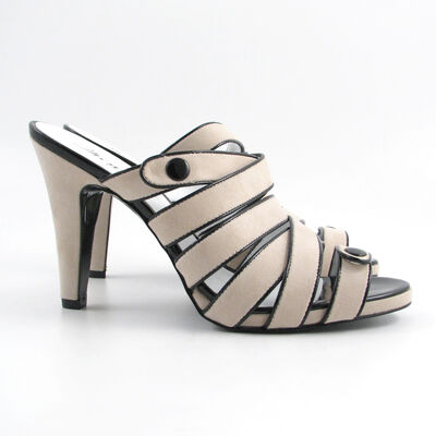 MISS SIXTY / High-Heel-Pantolette »NOEMI« Beige