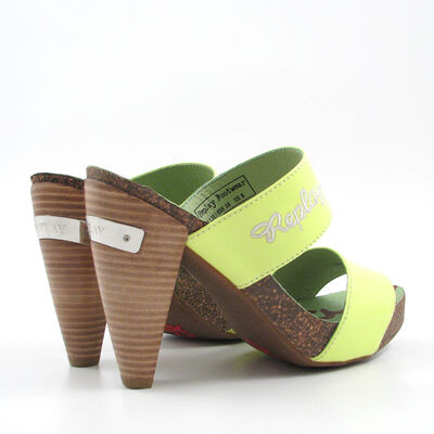 Replay / Pantolette Gelb/Neon - Floral Yellow