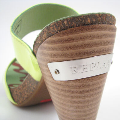 Replay / Pantolette Gelb/Neon - Floral Yellow