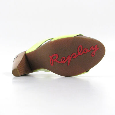 Replay / Pantolette Gelb/Neon - Floral Yellow