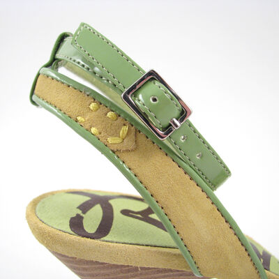 Replay / &raquo;Katherine Yellow&laquo; - Sandalette Gelb/Gr&uuml;n