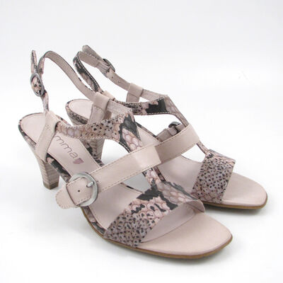 comma / Sandalette Weiss/Ice