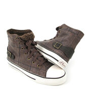 s.Oliver Sneaker-Boots Braun Karo-Muster (Brown Checker)