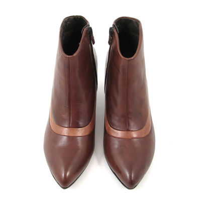 comma / Ankle Boots Mocca/Camel - Braun/Hellbraun