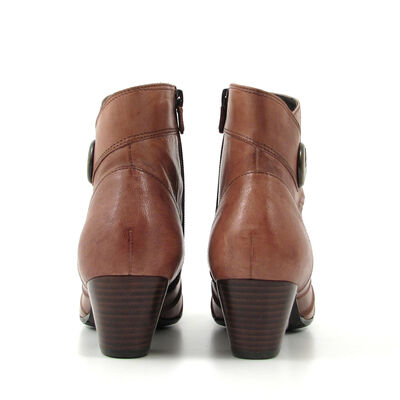 comma / Stiefeletten Hellbraun-Camel