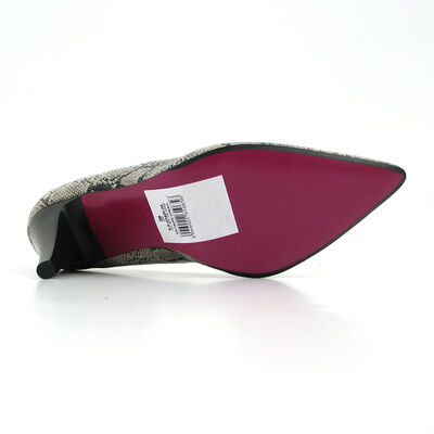 s.Oliver / Pumps Spitz - Snake Reptil Schlange Beige