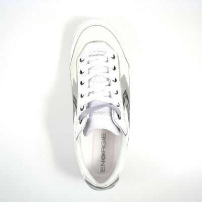 ENERGIE / Sneaker Weiss-Silber - SCISA Turnschuhe