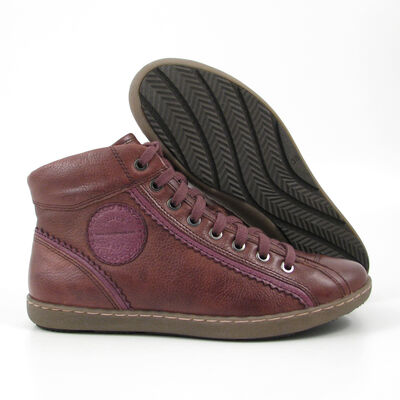 Marco Tozzi / Winter-Sneaker Stiefeletten Braun-Lila, gef&uuml;ttert