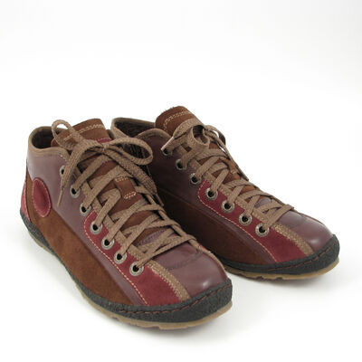 Caprice / Schn&uuml;r-Stiefelette Braun, Sneaker