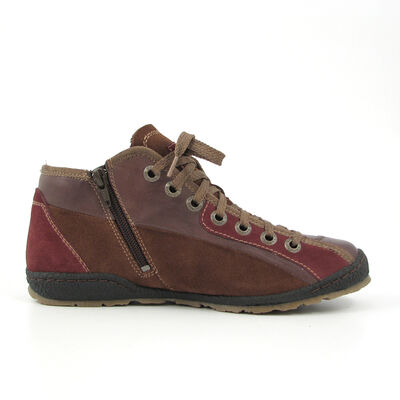 Caprice / Schn&uuml;r-Stiefelette Braun, Sneaker