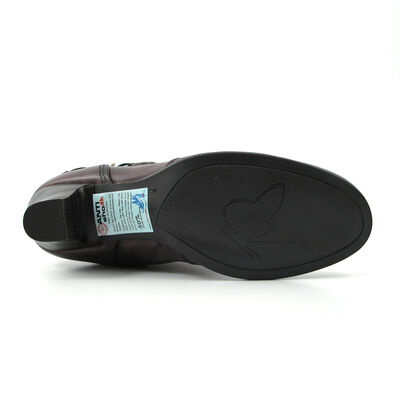 Caprice / Stiefel Dunkelbraun-Pepper - Lederstiefel