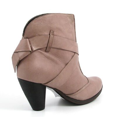 s.Oliver / Ankle Boots Taupe-Beige - Stiefelette Leder