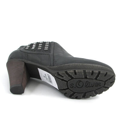 s.Oliver / Ankle Pumps Schwarz mit Nieten