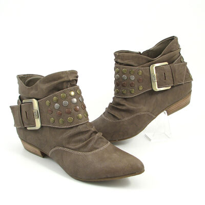 s.Oliver / Ankle Boots Camel Antic - Stiefelette Braun