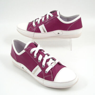 Caprice / Sneaker Lila/Weiss - Schn&uuml;rschuhe Viola/White