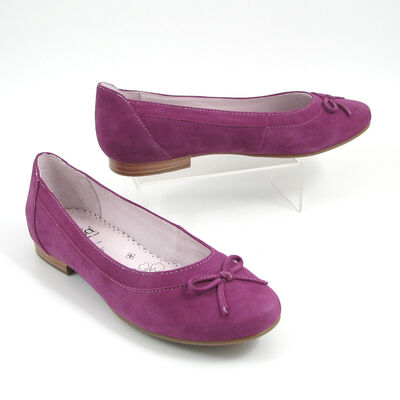 Caprice / Ballerina Lila/Viola Veloursleder