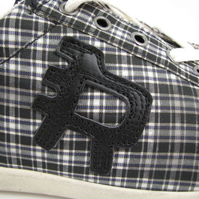 Replay / Sneaker DAVID BLACK - kariert - Stoff-Herrenschuhe g&uuml;nstig