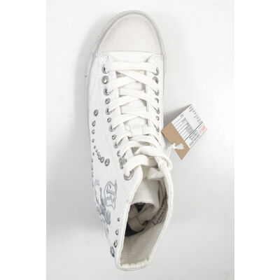 REPLAY / BOOK DYE WHITE - Sneaker Weiss