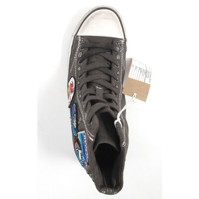 REPLAY / BOOK PATCH MIL. Green - Sneaker Grau