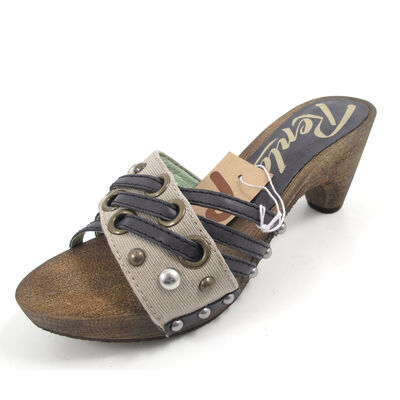 REPLAY NOVA  LT. GREY- Pantolette Gra