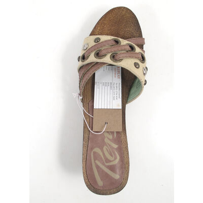 REPLAY / NOVA  BEIGE - Pantolette weiss