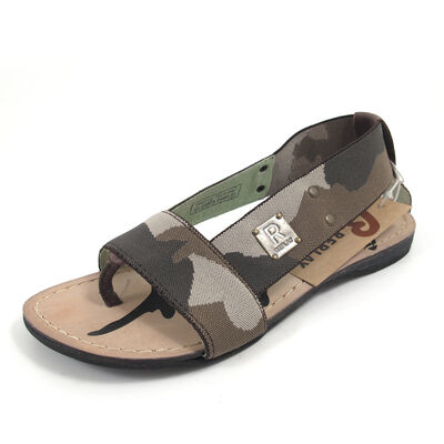 REPLAY PETRA  MIL.GREEN- Sandale Camouflage