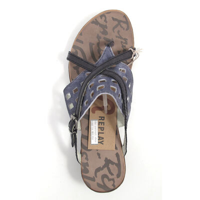 REPLAY / MELISSA  ECRU -  Sandale  Blau