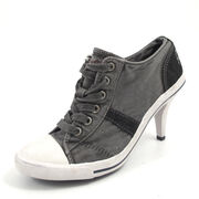 REPLAY STEP LT GREY - Schn&uuml;rpumps Grau