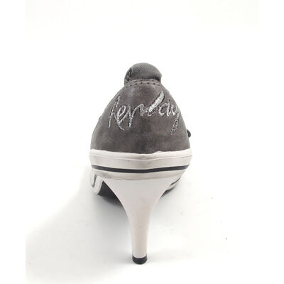 REPLAY / STEP LT GREY - Schn&uuml;rpumps Grau