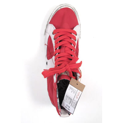 REPLAY / WAS CANVAS RED - High Sneaker Rot