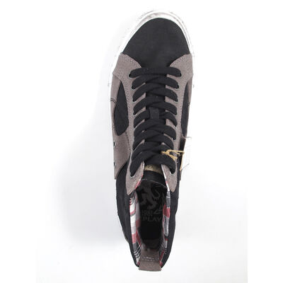 REPLAY / WAS CANVAS BLACK - High Sneaker Schwarz