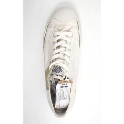 REPLAY / LEVIED OFF WHT BEIGE - Sneaker Weiss