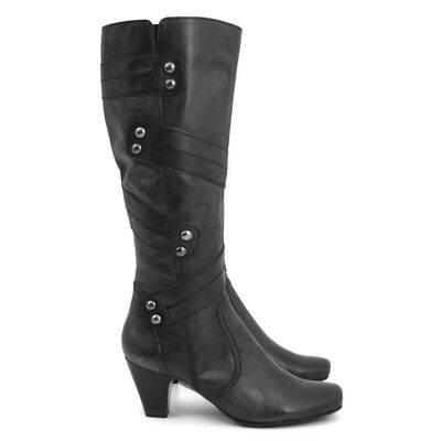 Marco Tozzi / Stiefel Grau - Leder