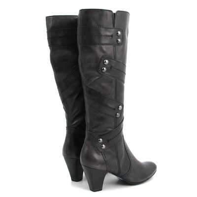 Marco Tozzi / Stiefel Grau - Leder