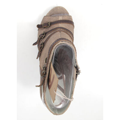 REPLAY / REPLAYMORIS TAUPE - Scgaftsandalette Braun