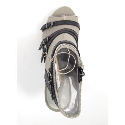 REPLAY / ANGOLA LT GREY- Schaftsandalette Grau